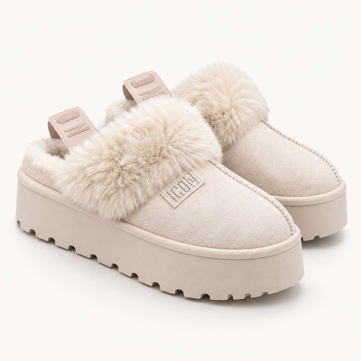 Sabot Donna con Pelliccia ed Elastico