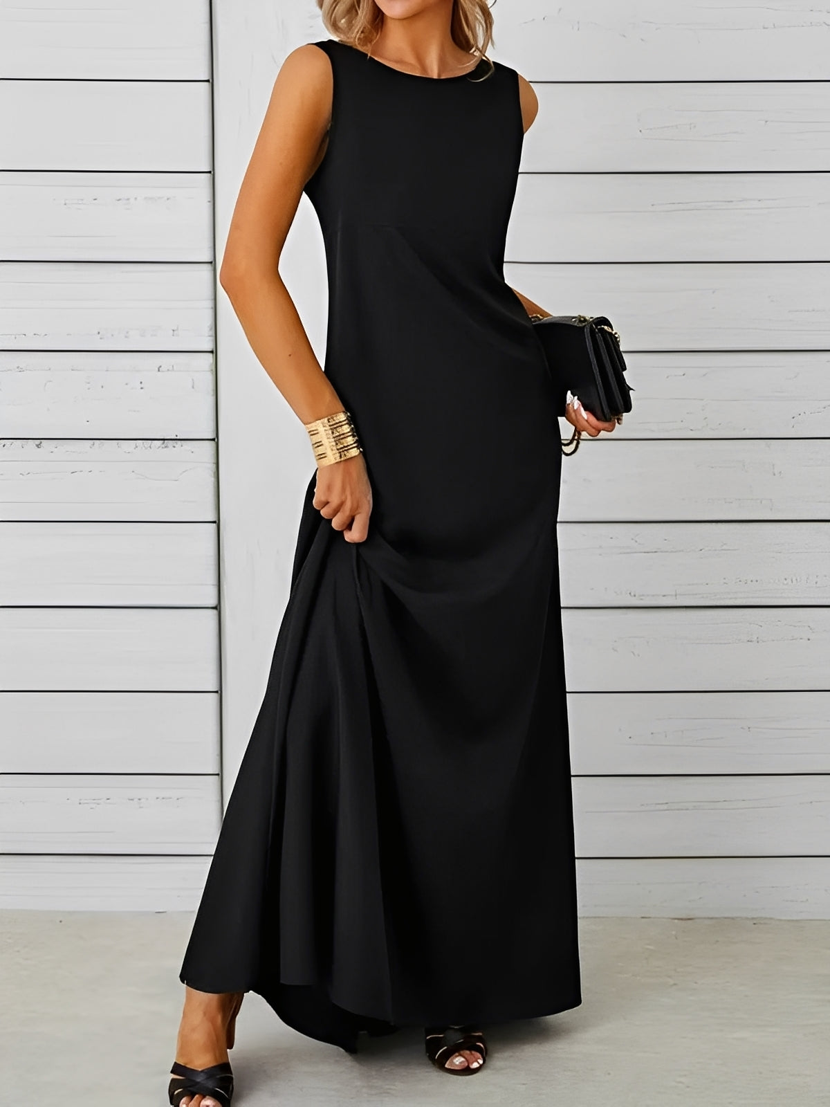 Saranna - Elegante Abito Lungo per Donne