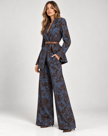 Zarevia – Tailleur Donna Jacquard Chic