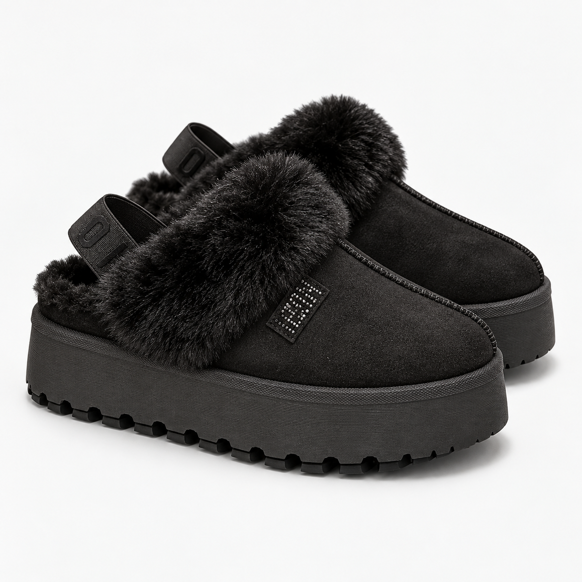 Sabot Donna con Pelliccia ed Elastico