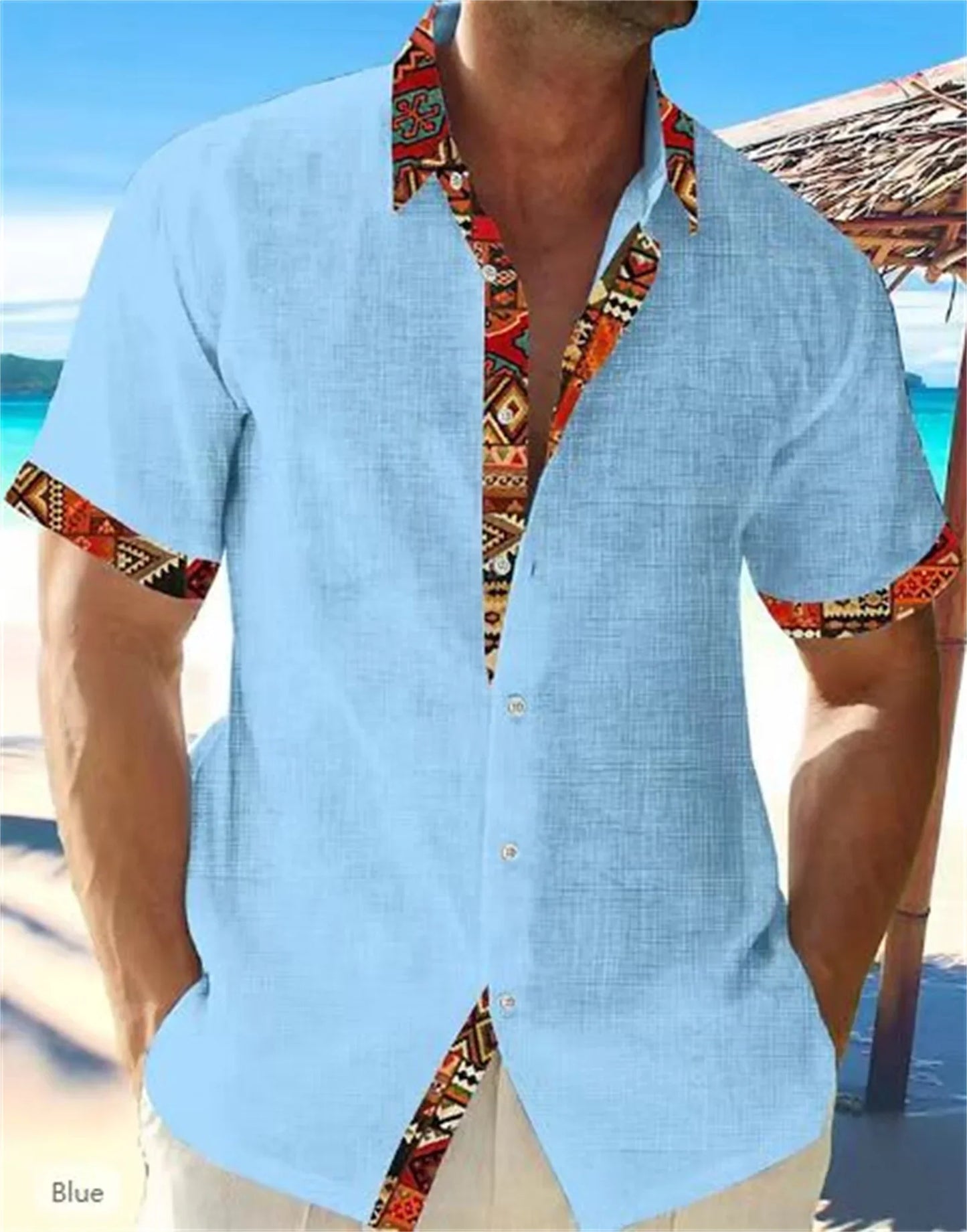 Lorenzo Camicia Corta Uomo