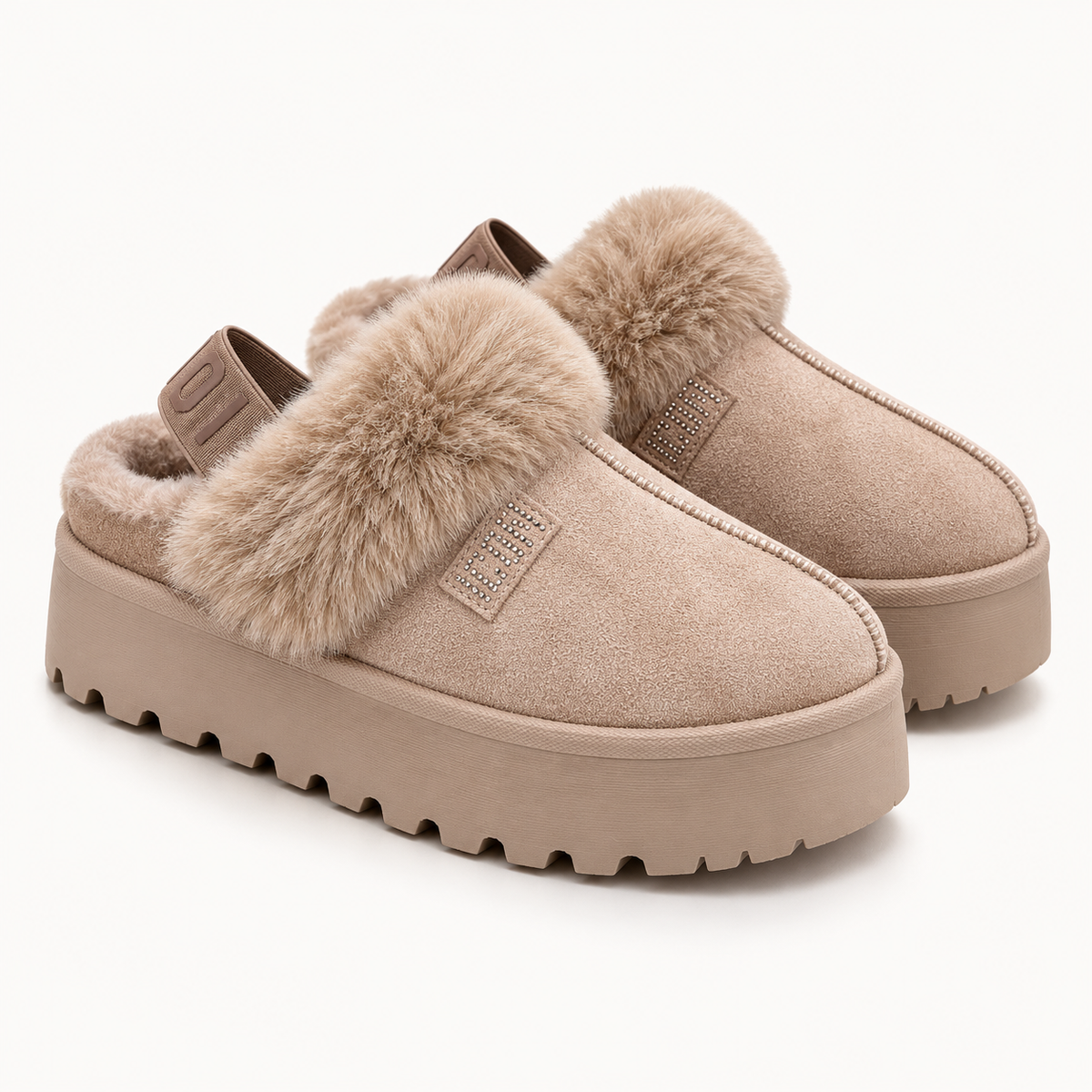 Sabot Donna con Pelliccia ed Elastico