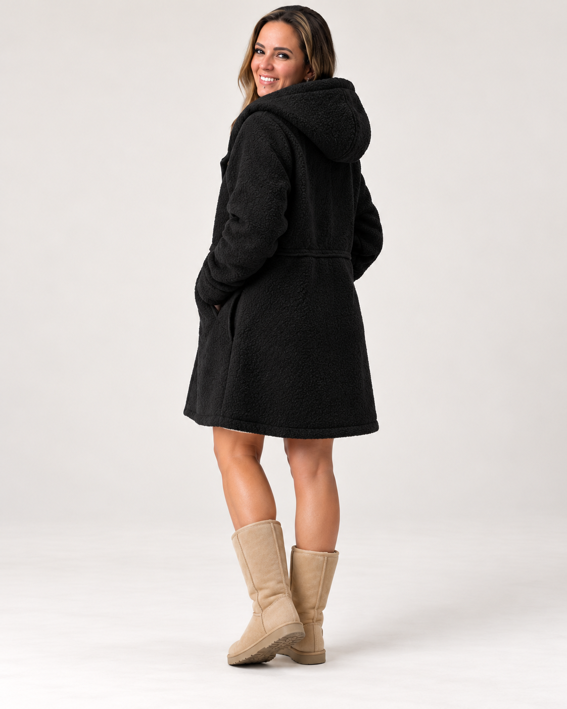 Nuvira – Cappotto Peluche Donna