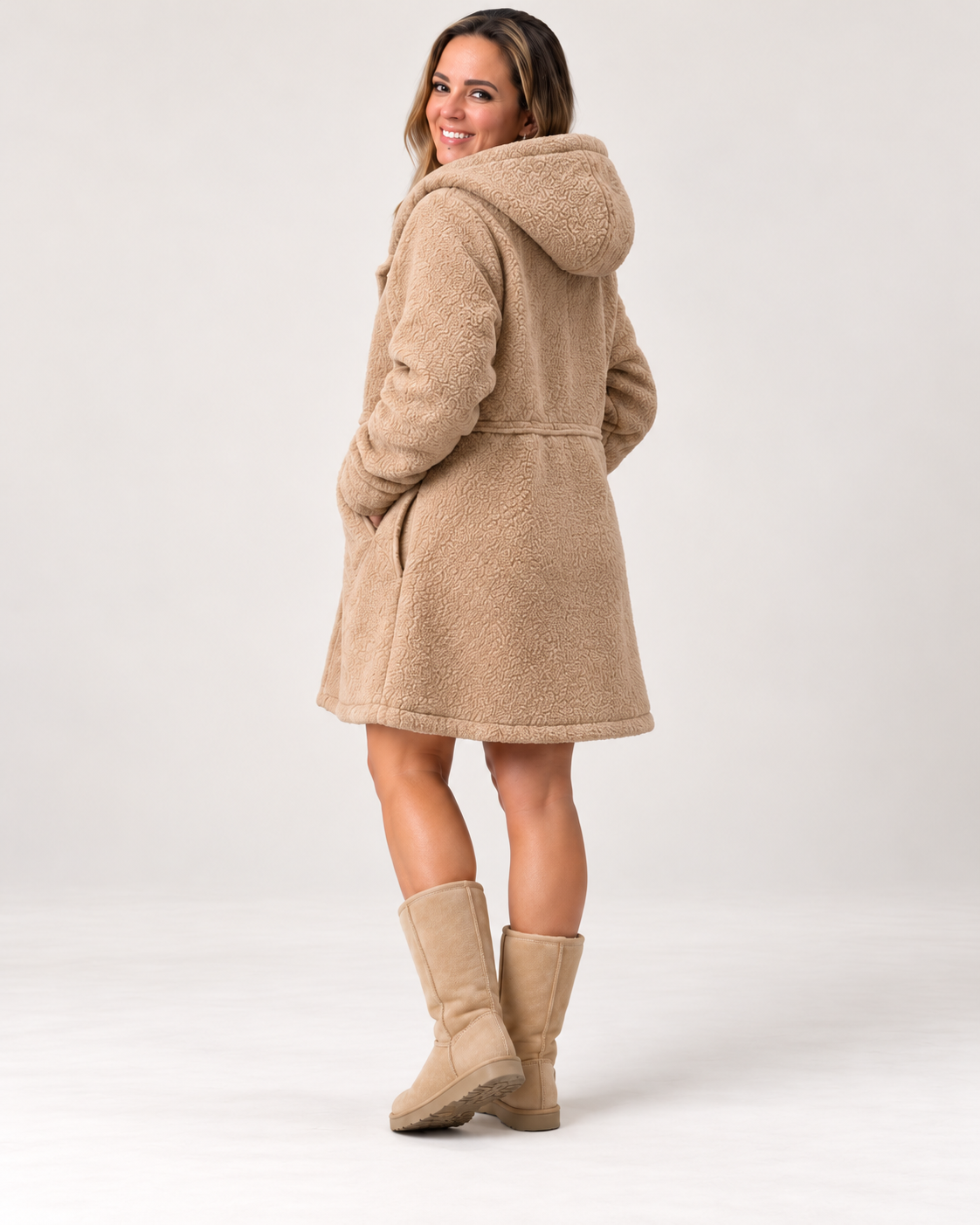Nuvira – Cappotto Peluche Donna