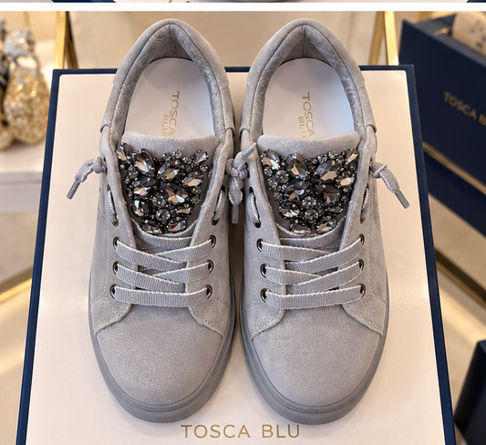 Lurevia – Sneakers Donna Luxury con Strass
